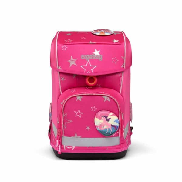 Ergobag Schulrucksack Cubo Light Set 6tlg. SternzauBär Pink