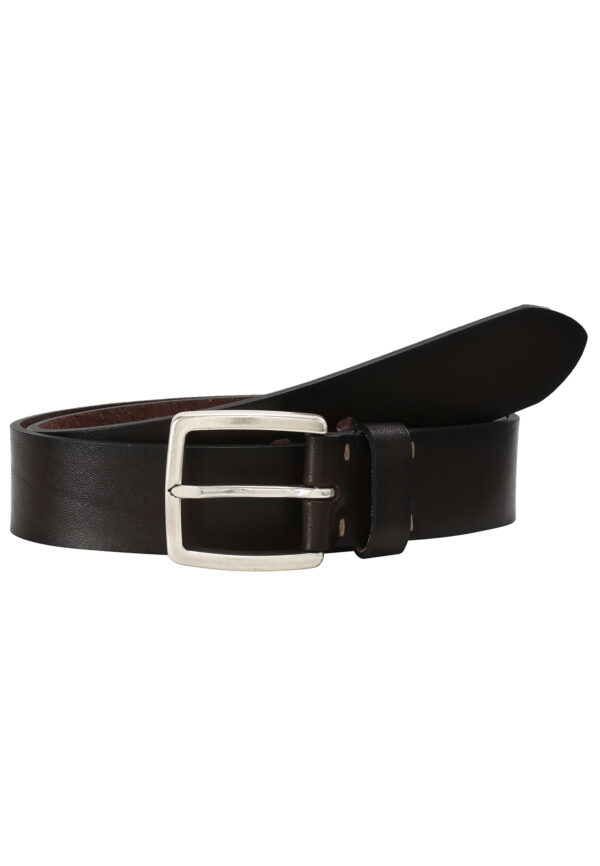 Lloyd Men's Belts Ledergürtel 4 cm breit 120 cm Braun