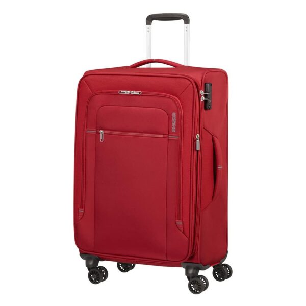 American Tourister Trolley Crosstrack 67 cm Red Grey