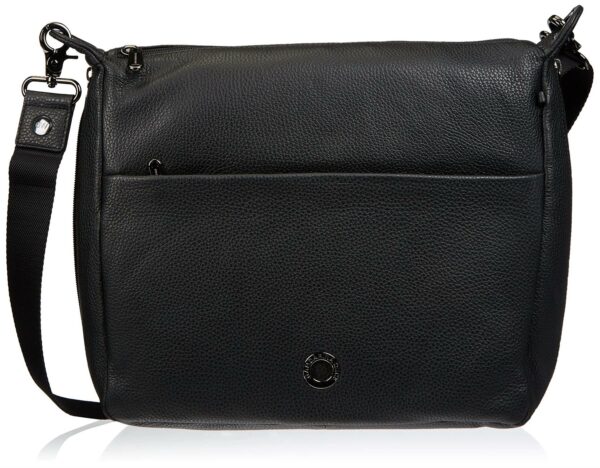 Mandarina Duck HANDTASCHE MIT RV schwarz KALBLEDER