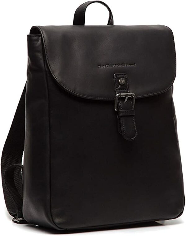 The Chesterfield Brand Freizeitrucksack schwarz Fett-/Naturleder