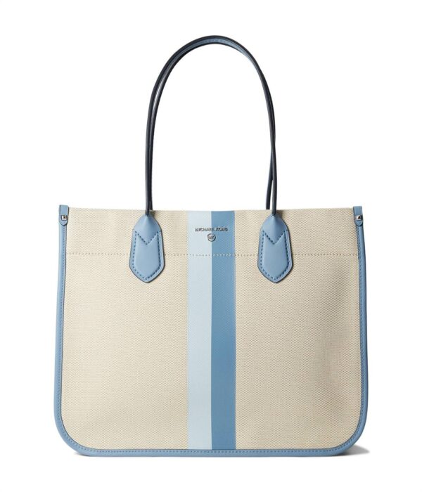 Michael Kors CITYSHOPPER blau Stoff plastif.