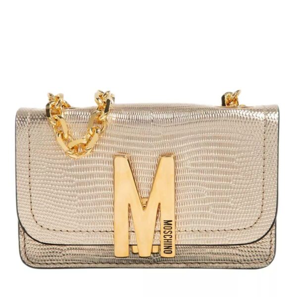 Moschino Minitasche silber