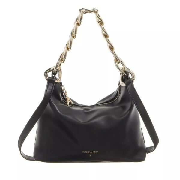 Patrizia Pepe Women Hobo Bag schwarz