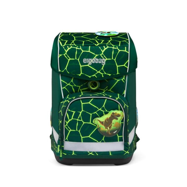 Ergobag Schulrucksack Cubo Light Set 5tlg. BärRex Grün