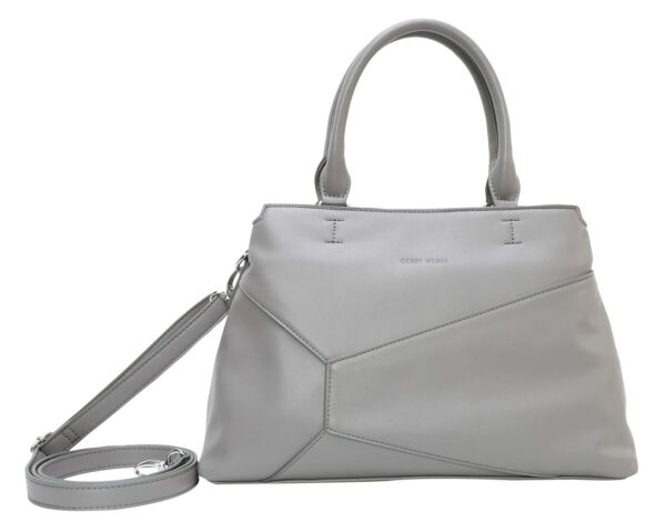 Gerry Weber Handtasche mit Reißversc hellgrau PU