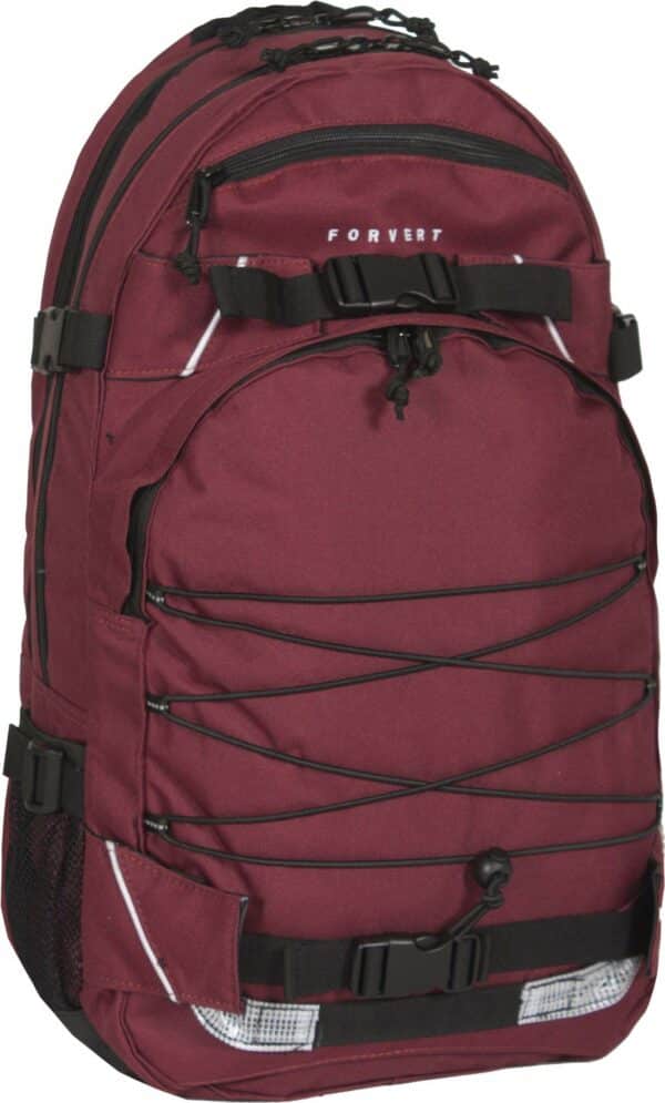 FORVERT Freizeitrucksack Laptop Louis Burgundy