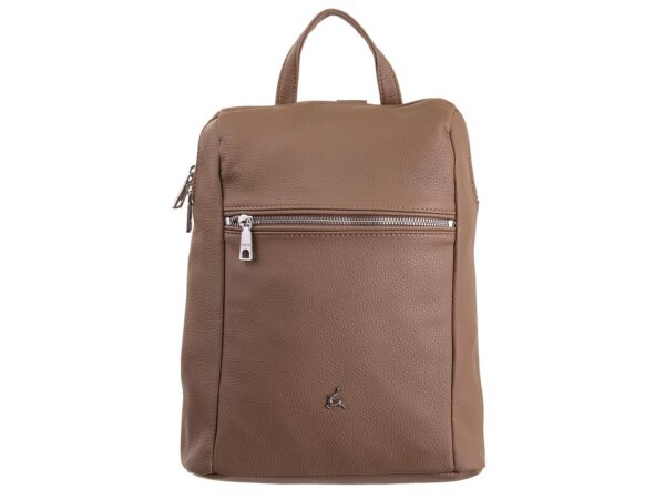 Franky CITYRUCKSACK beige PU-SYNTHETIK