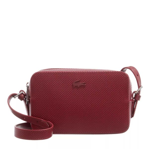 Lacoste Camera Bag dunkel-rot