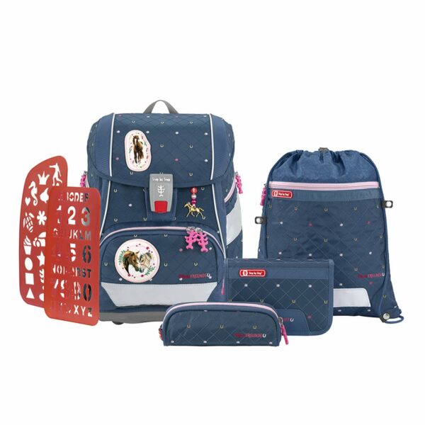 Step by Step Schulrucksack 2in1 Plus Set 6tlg. Spiegelburg Limited Edition Pferd...