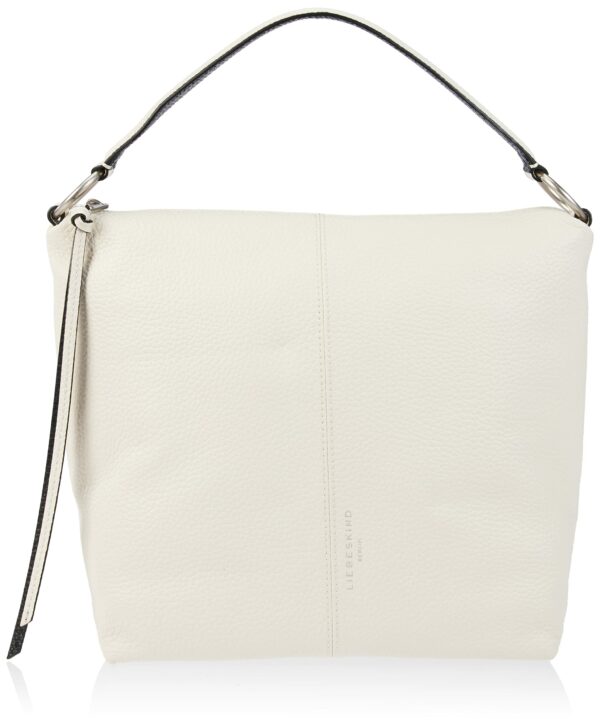 Liebeskind Berlin Handtasche mit Reißversc offwhite Soft-Rindleder