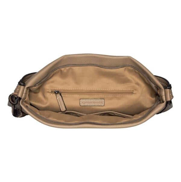 Tom Tailor HOBOBAG beige PU