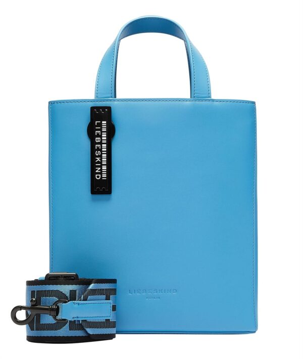 Liebeskind Berlin Cityshopper blau Soft-Rindleder