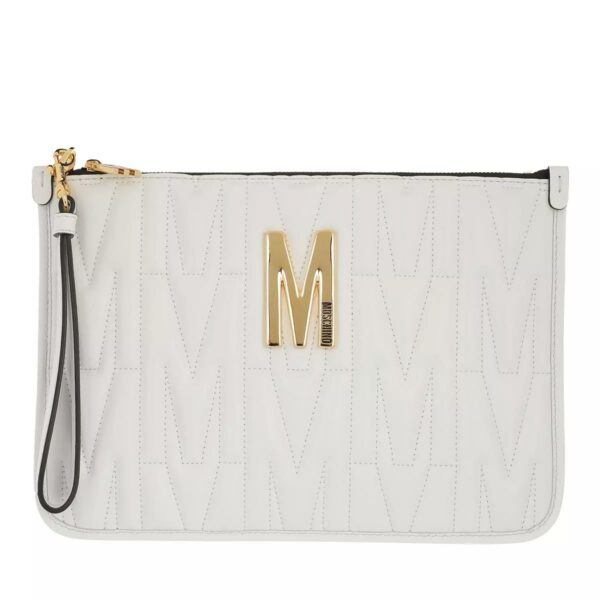 Moschino Wristlet weiß