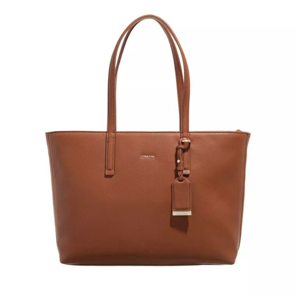 Calvin Klein Shopper cognac