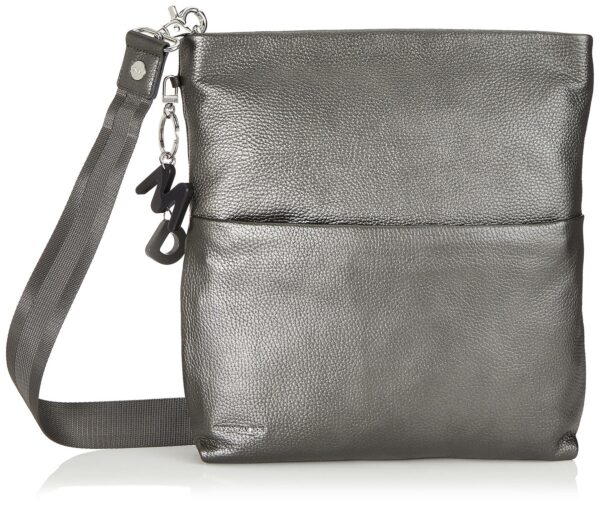 Mandarina Duck CROSSBAG altsilber Soft-Rindleder