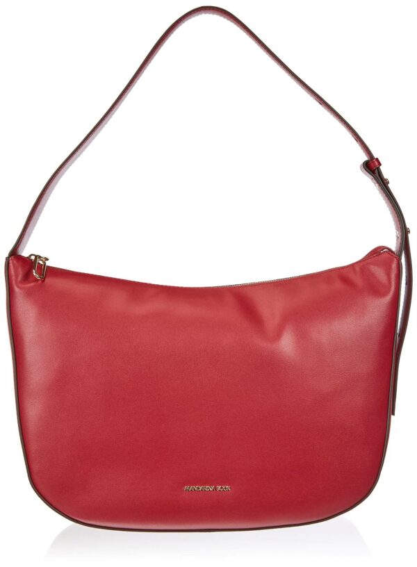 Mandarina Duck Crossbag rot Glatte Rindleder