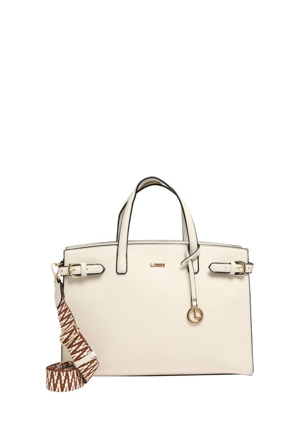 L. Credi Handtasche beige