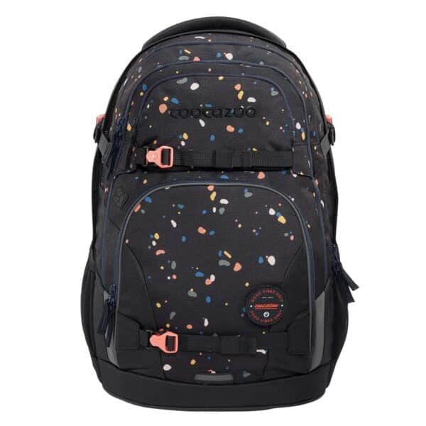 Coocazoo Schulrucksack Porter Sprinkled Candy Schwarz