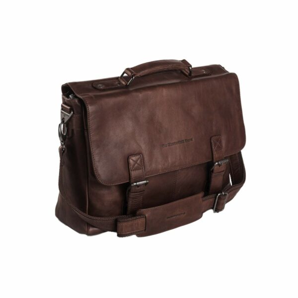 The Chesterfield Brand Leder Laptoptasche Braun Belfast