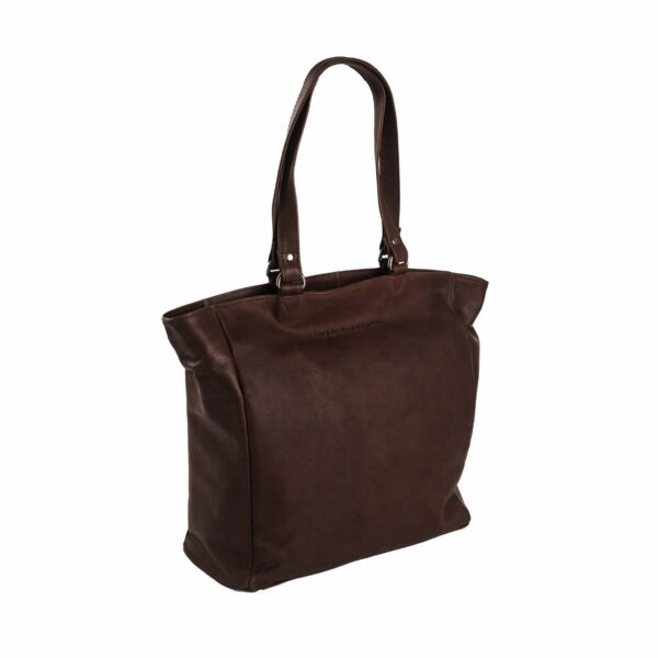 The Chesterfield Brand Leder Shopper Braun Berlin