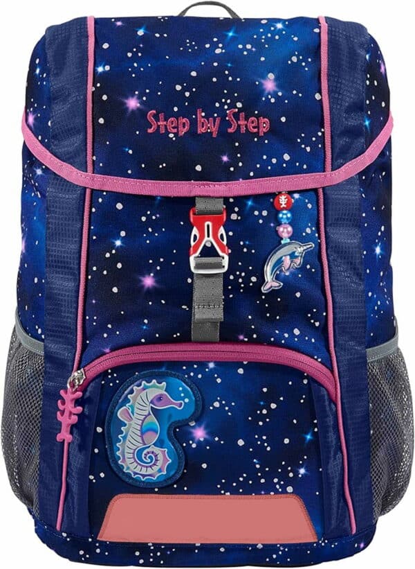 Step by Step Kindergartenrucksack Set Kid Schleich Kids Reflect Blau