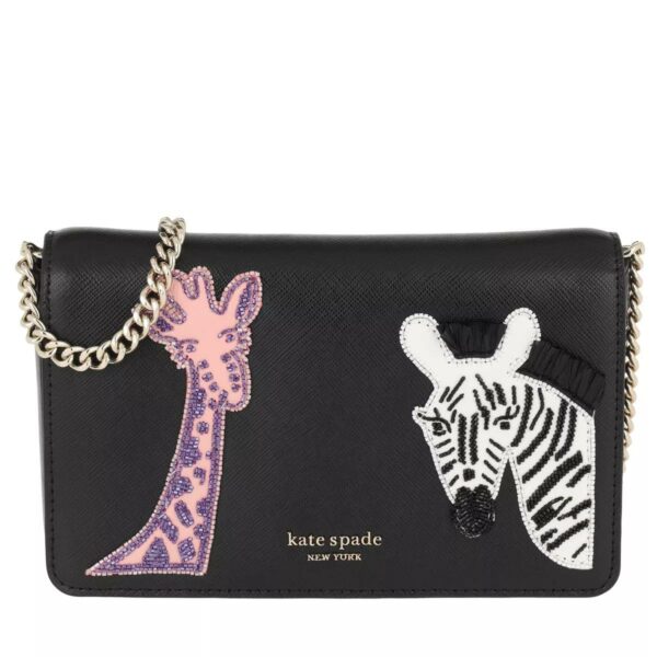 Kate Spade New York Chain Wallet Schwarz