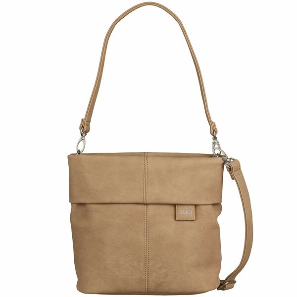 Zwei RV-HANDTASCHE sand PU