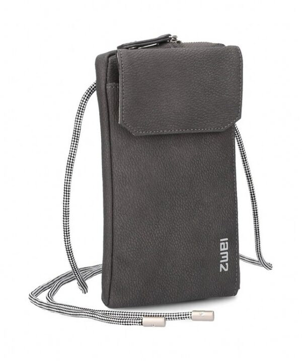 Zwei Handytasche Madmoiselle Nubuk Stone Grau