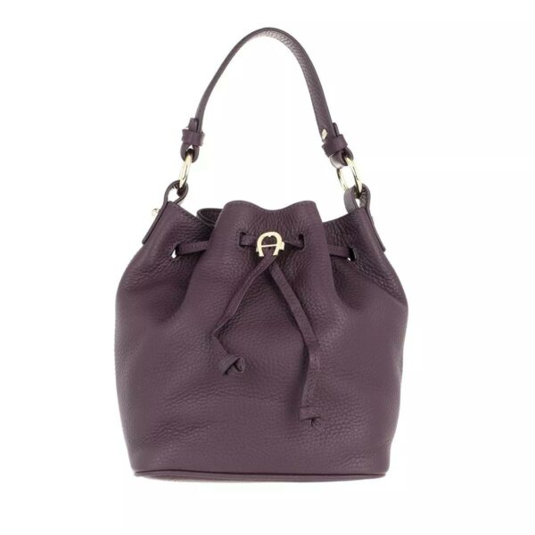 Aigner Bucket Bag bordeaux