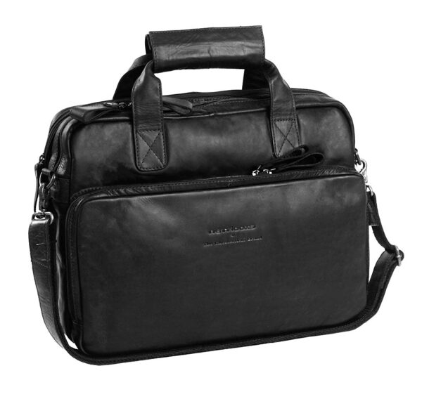 The Chesterfield Brand Laoptop Fahrradtasche Geneva Schwarz