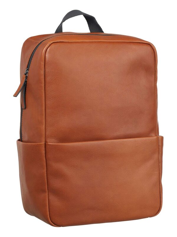 Leonhard Heyden Businessrucksack cognac Soft-Rindleder