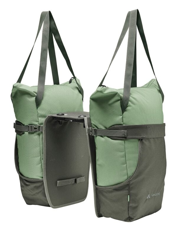 Vaude RT-Hinterradtaschen TwinShopper Willow Green Grün