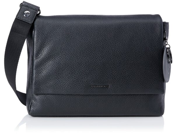 Mandarina Duck HANDTASCHE schwarz Soft-Rindleder