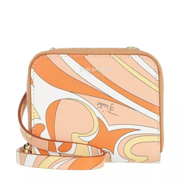 Emilio Pucci Coin Purse Arancio/Nude Kombi