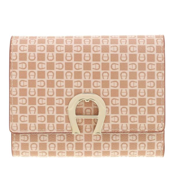 Aigner Damenbörsen beige PU