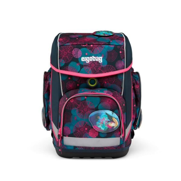 Ergobag Schulrucksack Cubo Set 5tlg. KorallBär Kombi