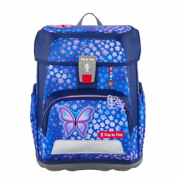 Step by Step Schulrucksack Cloud 5tlg. Butterfly Maya Blau