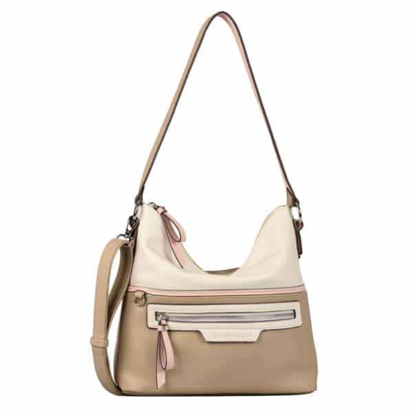 Tom Tailor Jule Hobo Bag Mixed Rose Braun / Beige