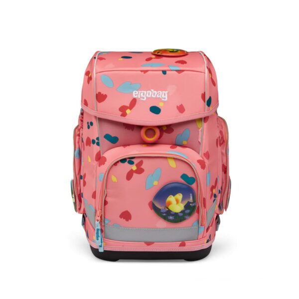 Ergobag Schulrucksack Cubo Set 5 tlg. ZitronenfaltBär Rosa