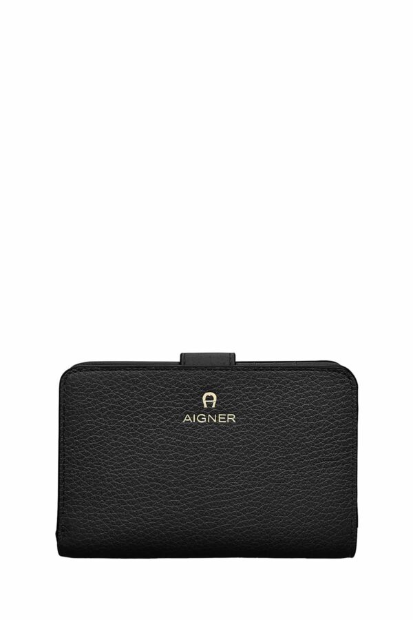 Aigner RV-BÖRSE schwarz div. Leder