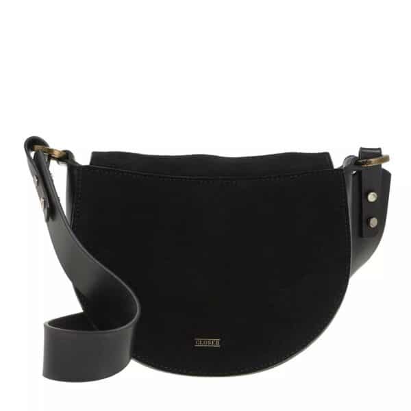 Closed Crossbody Bag schwarz