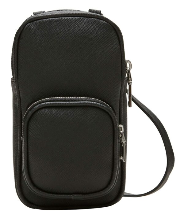 s.Oliver Handytasche Grau. Schwarz