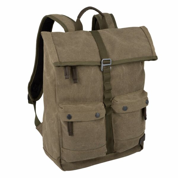 Camel Active Molina Flap Backpack L Khaki