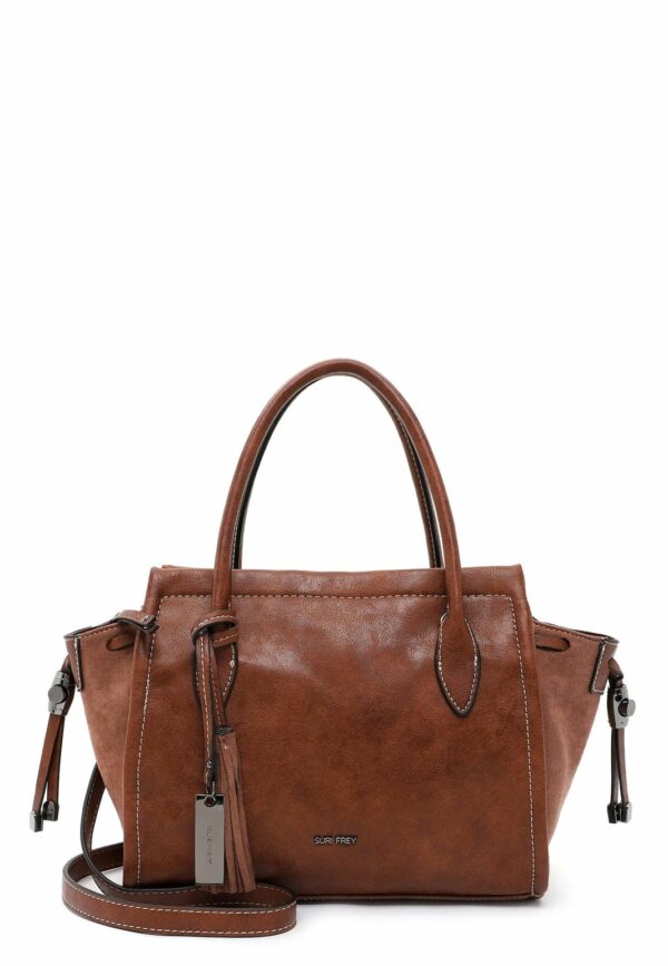 EMILY & NOAH CITY-SHOPPER cognac PU