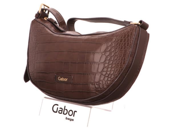 Gabor LIVIA Baguette bag croco brow Braun